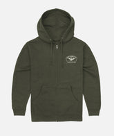 Jetty Men's Heron Zip Up Hoodie